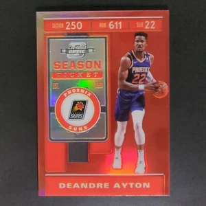 DeAndre Ayton 2019-20 Panini Contenders Optic #9 Red Prizm Parallel Phoenix Suns - Bild 1 von 6