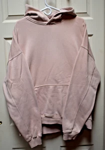 ABERCROMBIE & FITCH MEN'S OVERSIZED SOFT  A&F SAND COLORED SIZE LARGE HOODIE - Picture 1 of 10