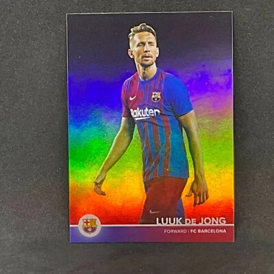 2021-22 Topps Barcelona Curated Set #24 - Luuk De Jong - Orange 11/20 - Image 1 of 3