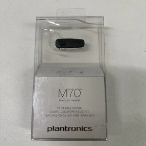 Plantronics M70 Mobile Universal Bluetooth Headset - For Parts/Repair - Zdjęcie 1 z 6