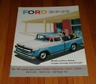 1957 Ford Light Duty Truck Pickup Sales Brochure Catalog F-100 F-250 F-350
