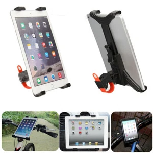7"-11" Universal Tablet iPad Holder for Mic Microphone Stand Bicycle Mount - Picture 1 of 6