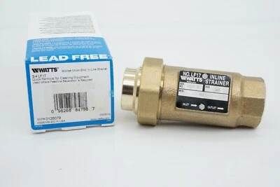 Nuevo colador en línea genuino vatios 3/4 LF17 bronce extremo unión 0125079 envío GRATIS Foto 1 de 4