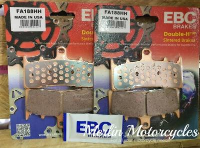 Kit de pastillas de freno delanteras Suzuki GSF1200 Bandit 2001-2005 K1-K5 EBC inc lubricante EBC Foto 1 de 4