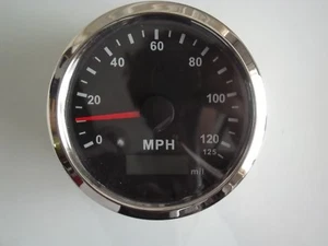 Velocímetro GPS analógico náutico marino impermeable Tenet Speedo en MPH - Imagen 1 de 2