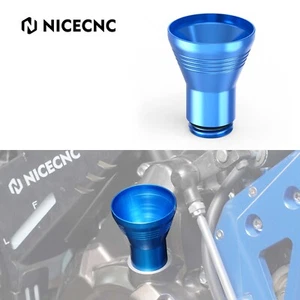 NICECNC For Yamaha Tenere 700 Oil Fuel Filler Funnel World Raid 2022 Aluminum - Picture 1 of 12