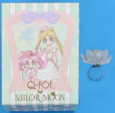 Q-pot x Sailor Moon Phantom Silver Crystal Part Du Fleur Ring w/ Special package