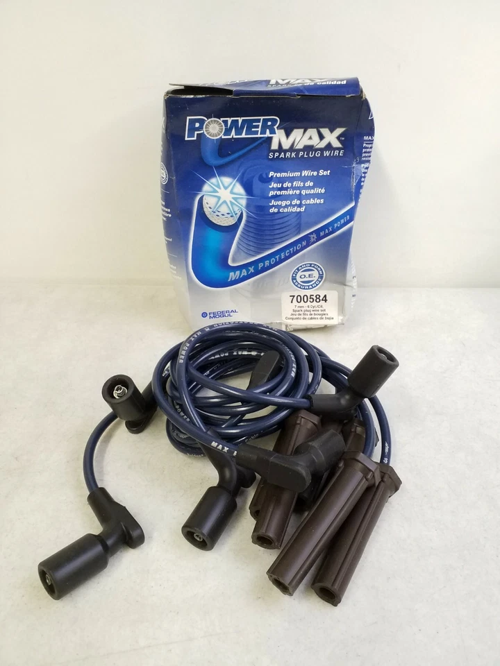 700584 Federal Mongul Power Max Juego de cables de bujía 7 mm azul  Foto 1 de 1