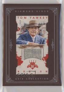 2016 Panini Diamond Kings Mini Framed Materials /99 Tom Yawkey #45 HOF