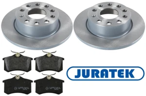 For Volkswagen VW - Golf MK5 1.4 1.6 1.9 TDi 2004-2009 Rear Brake Discs and Pads - Picture 1 of 4