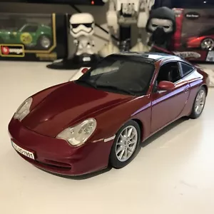 Modellino auto Porsche 911 Targa Maisto 1:18 pressofuso - senza scatola, raro - Foto 1 di 7