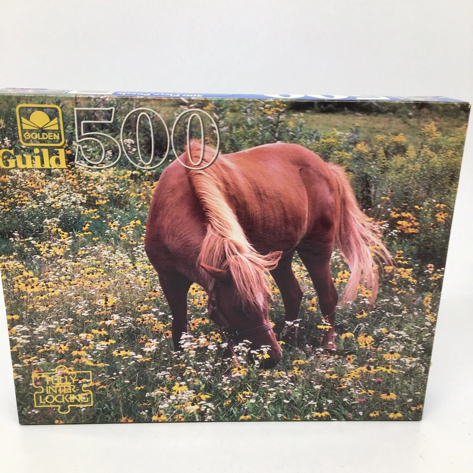Golden Guild 500 PC Jigsaw Puzzle MT Victoria Canada 2 Puzzles