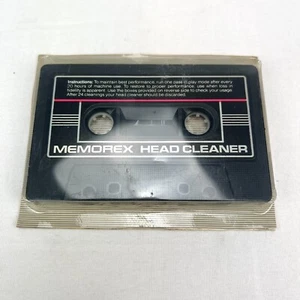 Memorex Pulitore Testa Cassetta Audio Tipo Secco Vintage NOS - Foto 1 di 3