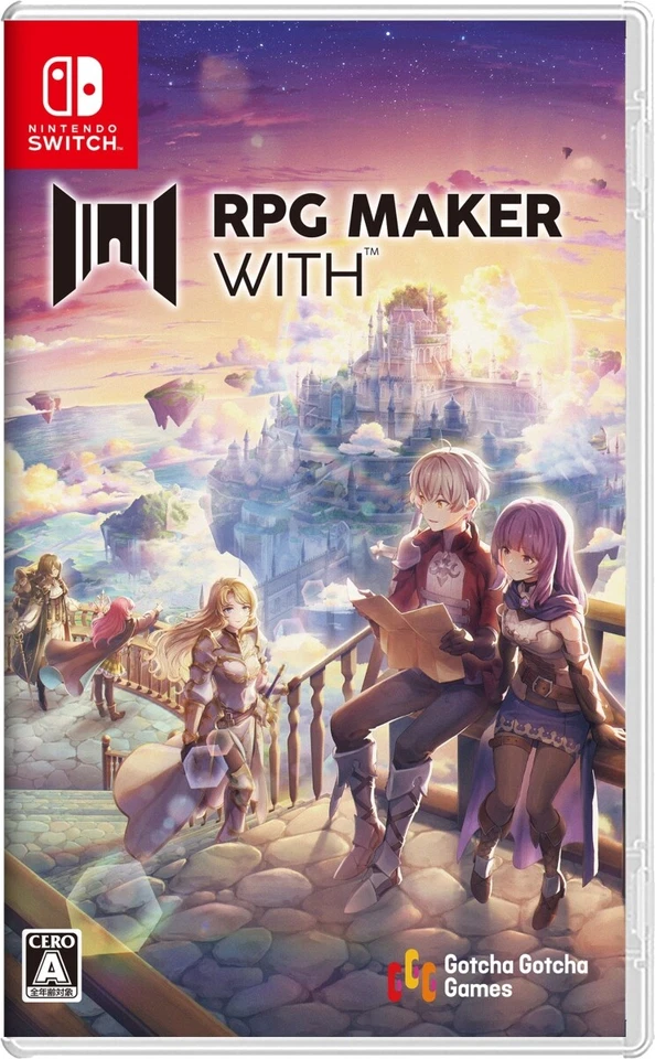 Unopened SW RPG Maker WITH Nintendo Switch Gotcha Gotcha Games Sealed Misc JP - Image 1 of 3
