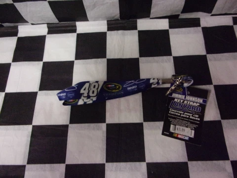 Jimmie Johnson #48 Lowe's/6X Champion Sprint Cup NASCAR Lanyard/Keychain Cover