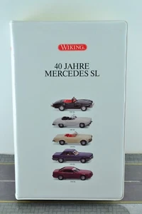 Wiking 99001 40 anni di Mercedes Benz SL set auto scala 1:87 HO - Foto 1 di 2