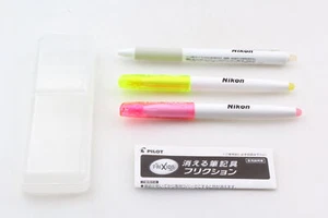 [Unused]  Nikon FRIXION Highlighter SET Not for sale novelty goods From JAPAN - Imagen 1 de 8