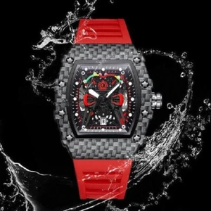 Watch Waterproof Luminous Fashion Men's Watch Sport Quartz Wristwatch Gifts - Picture 1 of 10