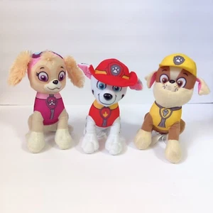 9" PAW PATROL MARSHALL SKYR RUBBLE PUP PLUSH SOFT TOY NICKELODEON DOGS - Picture 1 of 3