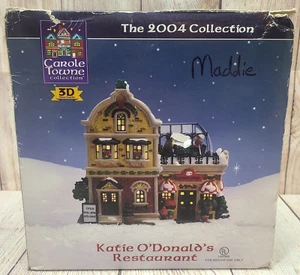 Vintage Carole Towne The 2004 Collection Katie O'Donald's Restaurant Lights Up - Picture 1 of 15