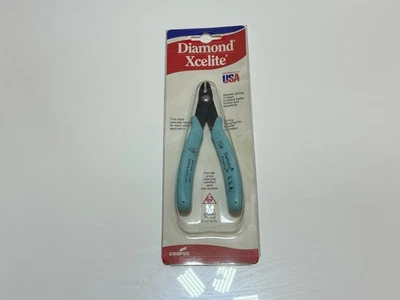 NEW Diamond Xcelite 75M USA Mini Flush Shearcutter Cutters, Blue Comfort Grip - Image 1 of 4