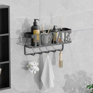 Key Holder Space Saving Decor No Drill Hanging Hook for Office Keychain Bag - Picture 1 of 6