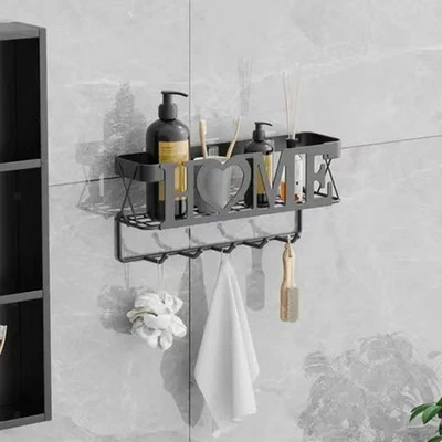 Key Holder Space Saving Decor No Drill Hanging Hook for Office Keychain Bag - Image 1 of 4