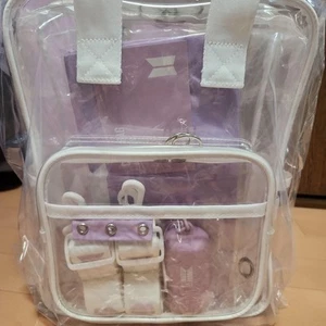 BTS ARMY Membership Pack MERCH BOX #7 Backpack Clear Bag New From Japan - Picture 1 of 3