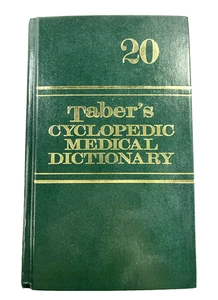 Taber's Medical Dictionary Cyclopedic 20th Edition Vintage 2005 Hardcover Book - Imagen 1 de 11