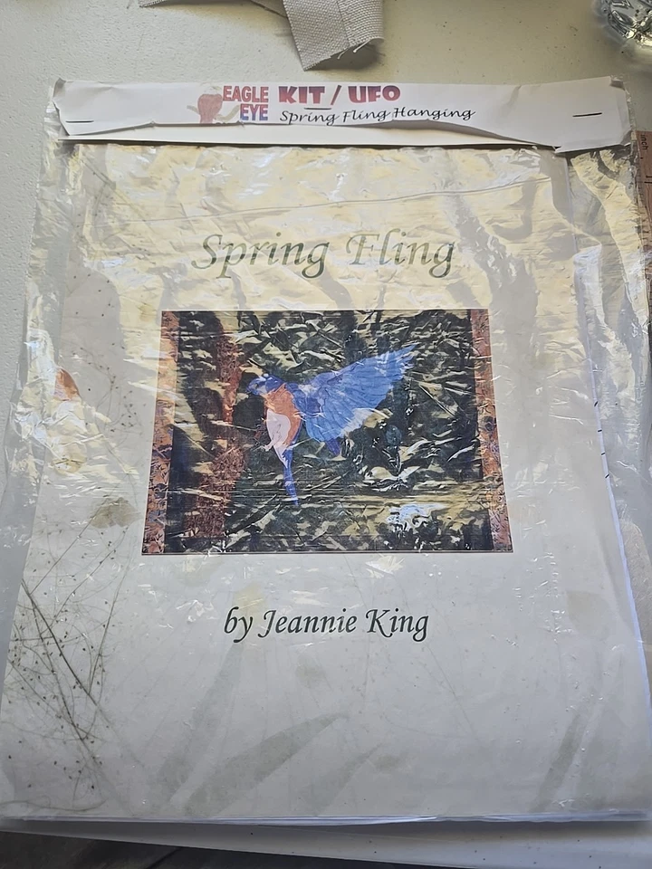 Kit de patrón de apliques de lana Spring Fling de Dawn Shuck Foto 1 de 4