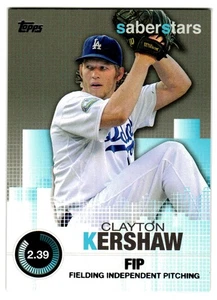 2014 Topps #SST-2 Clayton Kershaw Saber Stars - Picture 1 of 2