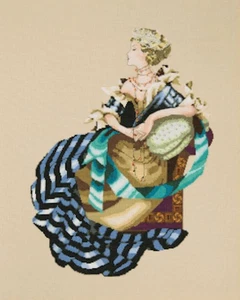 Mirabilia Cross Stitch Chart / Pattern ~ Portrait Of Lady M #MD200 - Picture 1 of 5