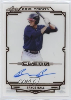 2019 Leaf Trinity Clear Auto Bryce Ball #CA-BB3 Auto - Image 1 of 2