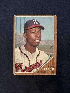 1962 Topps - Hank Aaron #320 - Bild 1 von 2