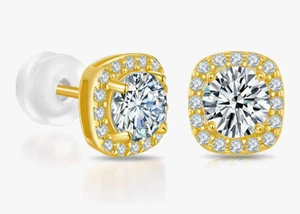 Ohrstecker 925 Sterling Silber - BRANDNEU (Lab Created) - Bild 1 von 5