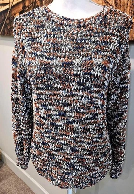 Suéter Maurice Multicolor Texturizado con Rosca Dorada-XS Foto 1 de 4