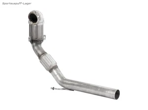 HJS Edelstahl Ø76mm Frontpipe inkl. Katalysator Seat Leon 5F inkl. Cupra - Bild 1 von 7