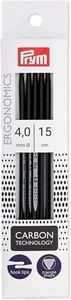 Prym Ergonomics ::Carbon Double Pointed Needles:: 6 US / 4.0 mm / 6" / 15 cm - Picture 1 of 3