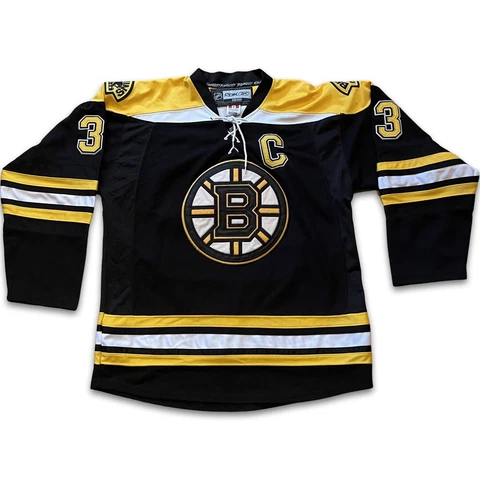 Reebok Boston Bruins Jersey Adult Medium Zdeno Chara CCM 48 Authentic NHL Hockey Cover