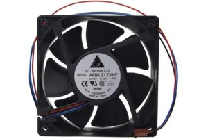 Delta AFB1212VHE 120mm x 38mm Very High Speed Fan 3-Pin Motherboard Connector - Picture 1 of 1