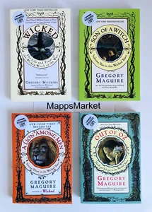 Wicked Years Series 1-4 ALL SIGNED & INSCRIBED by Gregory Maguire Trade PB ~ NEW - Picture 1 of 24
