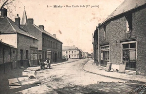CARTE POSTALE - HERIN - NORD 59 - RUE EMILE ZOLA (1ere  PARTIE) - Imagen 1 de 2