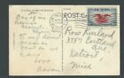1939 #C23 6c Airmail Posted On Post Card A Rare Usage 1st Ive Seen In 45 Years