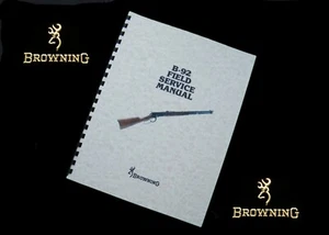 BROWNING B-92 Field Service Manual  - Picture 1 of 1