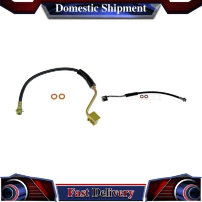 Manguera hidráulica de freno línea de freno delantero Dorman para Ford Bronco 1980-1988 1989 Foto 1 de 4