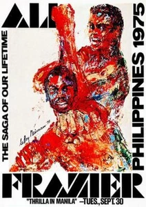 Ali - Frazier - Thrilla In Manila - Philippines - 1975 - Fight Promotion Magnet - Picture 1 of 2