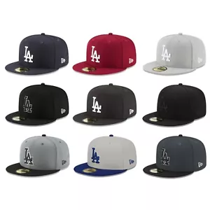 Cappellino aderente Los Angeles Dodgers LAD MLB autentico New Era - 59FIFTY - Foto 1 di 29