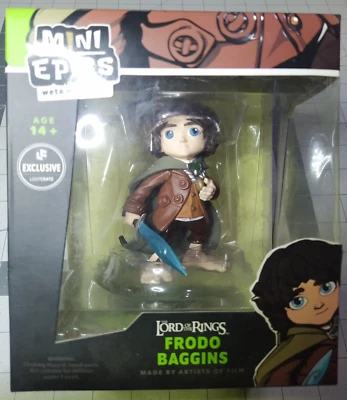 Mini Epics Weta Workshop Loot Crate Excl. Frodo Baggins Fig. LOTR NIB MINOR TEAR - Image 1 of 2