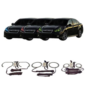 RGB Multi Color CHS Headlight Halo kit for Subaru Legacy 10-12 - Picture 1 of 5