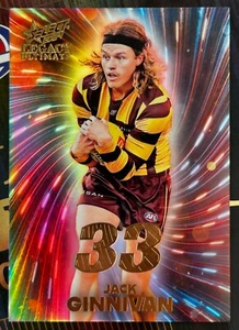 Select AFL Legacy Ultimate 2024 - JACK GINNIVAN Hawthorn Vortex V56 07/80 - Picture 1 of 2